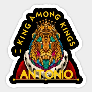 Antonio King Among Kings Sticker